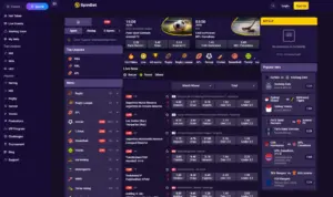SpinBet Casino sports betting with live odds
