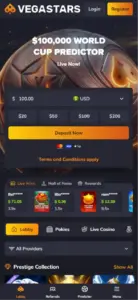 Vegastars App Download